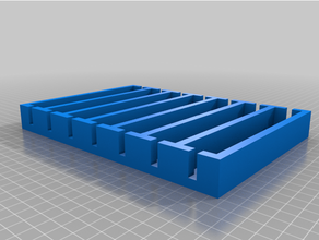 hdd grille 7 disques 3d print model - Mito3D