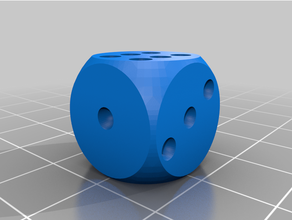 dice cool 3d print model - Mito3D