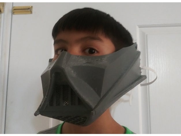 darth vader mask - snap remix coronavirus face darthvader starwars facecoveringchallenge star wars 3D print model - Mito3D