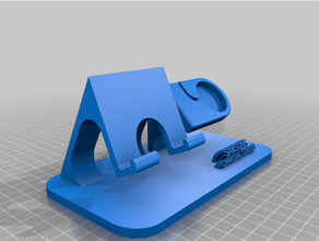 samsung charger station charging dock s20 galaxy 3d print model - Mito3D