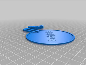 weizenbierglas deckel mit gayda 3d print model - Mito3D