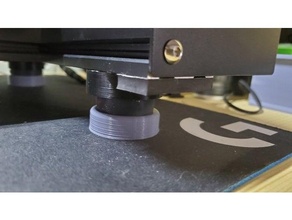 ender 3 vibration damper foot pro dampening 3d print model - Mito3D