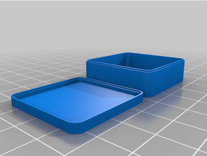 angepasst Box Deckel gerundet Ecken 3d print model - Mito3D
