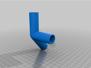 customized rod connector 30 3d print model - Mito3D
