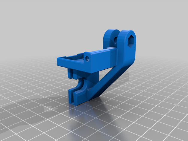 ender 3 filamento guía rail + agotar sensor combo 3D print model - Mito3D