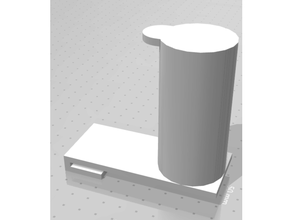 makerbot mini grande carrete soporte makerbotmini 3d print model - Mito3D
