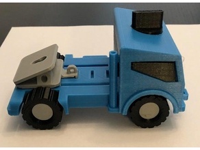 max camion piccoletto giocattolo 3d print model - Mito3D
