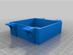 metal ventilador cobrir bainha 3d print model - Mito3D