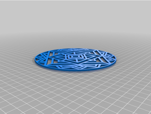 suncatcher mandala 3D print model - Mito3D