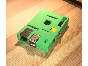 raspberry pi 1 model rev0002 case 3d print model - Mito3D