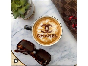 Chanel café pochoir 3d print model - Mito3D