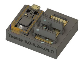 teensy 32 40 lc soldering jig 31 3d print model - Mito3D