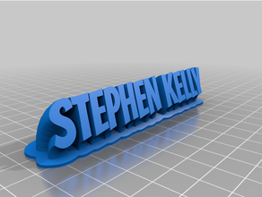 stephen customized 3d print model - Mito3D