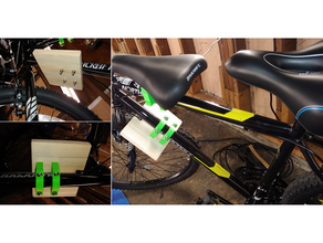 anpassbar Kopilot Fahrrad Fuß ausruhen montieren Träger Kind Kinder openscad Sitz Kleinkind 3d print model - Mito3D