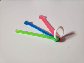 tiny spoons measuring spoon small 3d print model - Mito3D