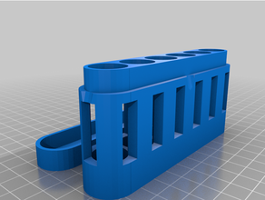personalizado batería caja 3d print model - Mito3D