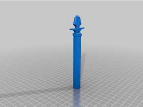 spear pen bic 3d print model - Mito3D