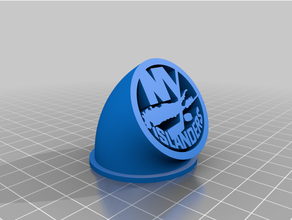ny Inselbewohner Logo 3d print model - Mito3D