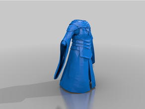 knights robe - gubbins aos dnd fantasy knight 3d print model - Mito3D