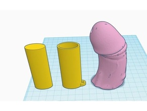 Principe Rupert bic leve chaveiro 3d print model - Mito3D