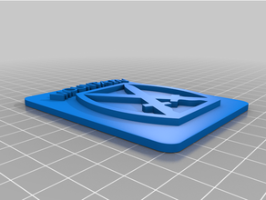 10th mountain division insignia - us army badge 3d print model - Mito3D