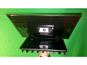 cámara web teleprompter 3d print model - Mito3D