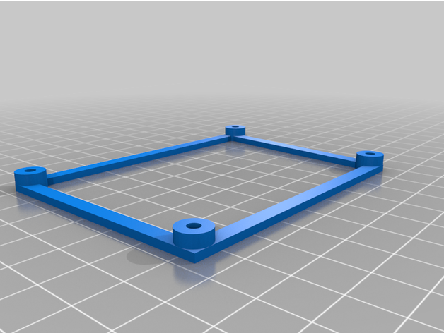 soporte para controladora lcd 3D print model - Mito3D