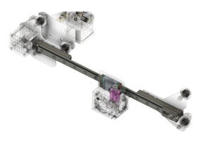 ender 3 linear rail bracket pro 3d print model - Mito3D
