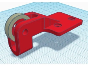 tronxy xy-2 pro filament guide 625zz bearing xy2 3d print model - Mito3D