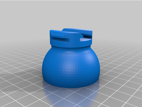 printer foot 4040 42mm diameter foam balls 3d printing ball ender 3 3d print model - Mito3D