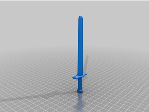 gordinho espada caneta bic 3d print model - Mito3D