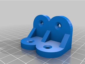 support 90 degré 3d print model - Mito3D