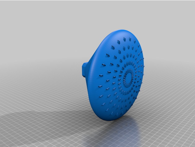 özelleştirilmiş duş baş özelleştirilebilir isa 3D print model - Mito3D