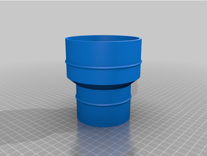 customized hose adapter 3d print model - Mito3D