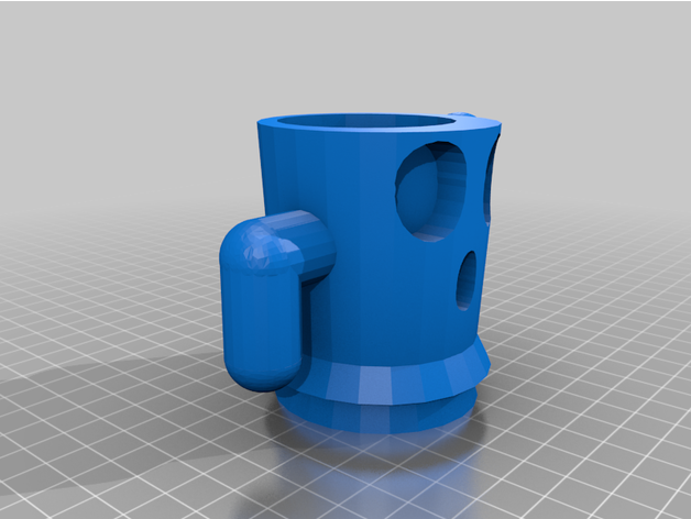 gyroid box 3D print model - Mito3D