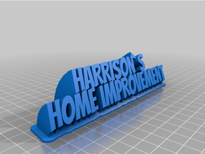 Harrison personalizzato 3d print model - Mito3D
