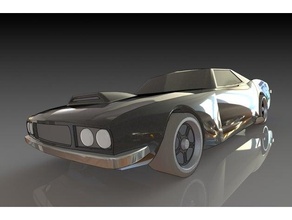 Esquive challenger automobile automovil voiture coche Esquive Esquive challenger 3d print model - Mito3D