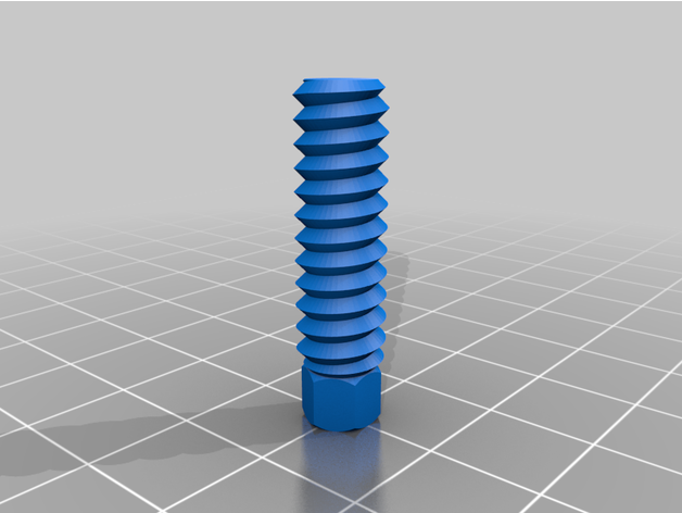 1 4 pollice personalizzato 3D print model - Mito3D