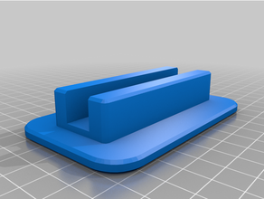 customizable picture stand base 3d print model - Mito3D
