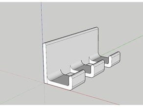 spazzolino parete supporto bagno Accessori titolare 3d print model - Mito3D