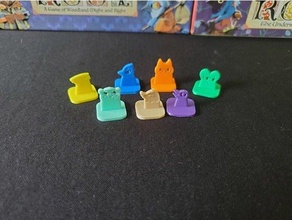vagabond relation markers root boardgame upgrade 3d print model - Mito3D