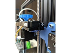 arbres bleu filament guider 3d print model - Mito3D