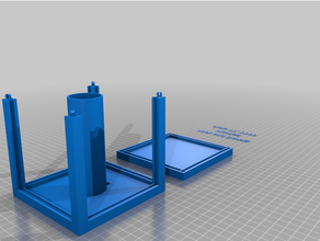 customized litho frame 2 3d print model - Mito3D