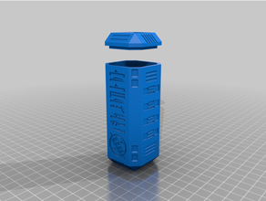 Estrela guerras mandalore caixa Guerra Estrelas armazenamento 3d print model - Mito3D
