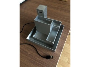 modern Brunnen 3d print model - Mito3D