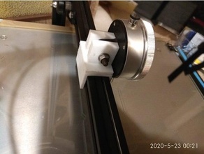 crealidad cr 10 marcar montar esquinas 3d impresión cama arrasamiento calibración prueba indicador 3d print model - Mito3D