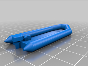 rubber motorboat army boat 3d print model - Mito3D