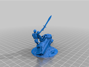 scheletri Moto d'acqua prigione dinamite dnd miniatura dungeon draghi scheletro 3d print model - Mito3D