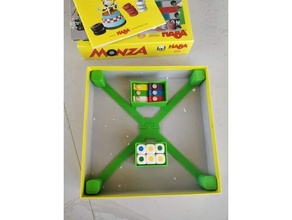 monza gioco tavolo scatola inserire inserti organizzatore 3d print model - Mito3D