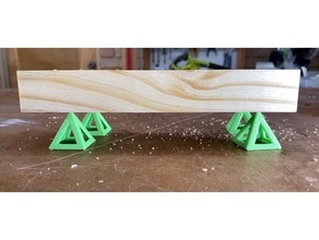 pointy painters pyramids blunt finish paint pyramid raise rest stain varnish 3d print model - Mito3D